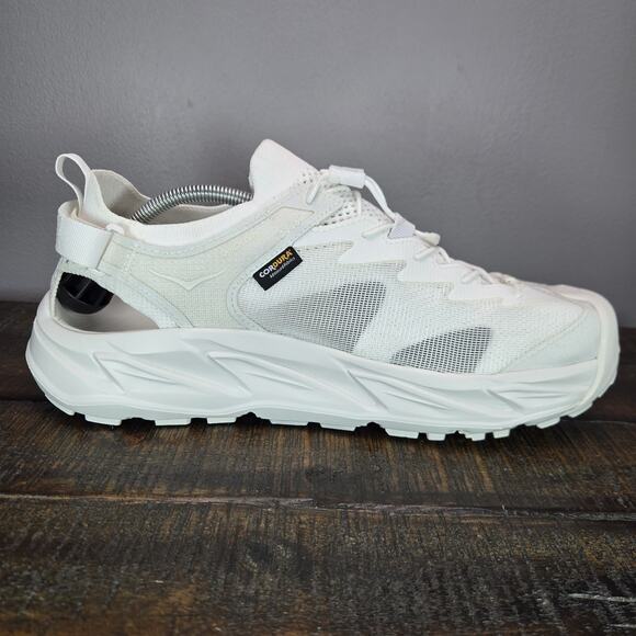 NEW Hoka One One Hopara 2 Mens Size 12 D Running Water Shoes 1147650 RAWW White